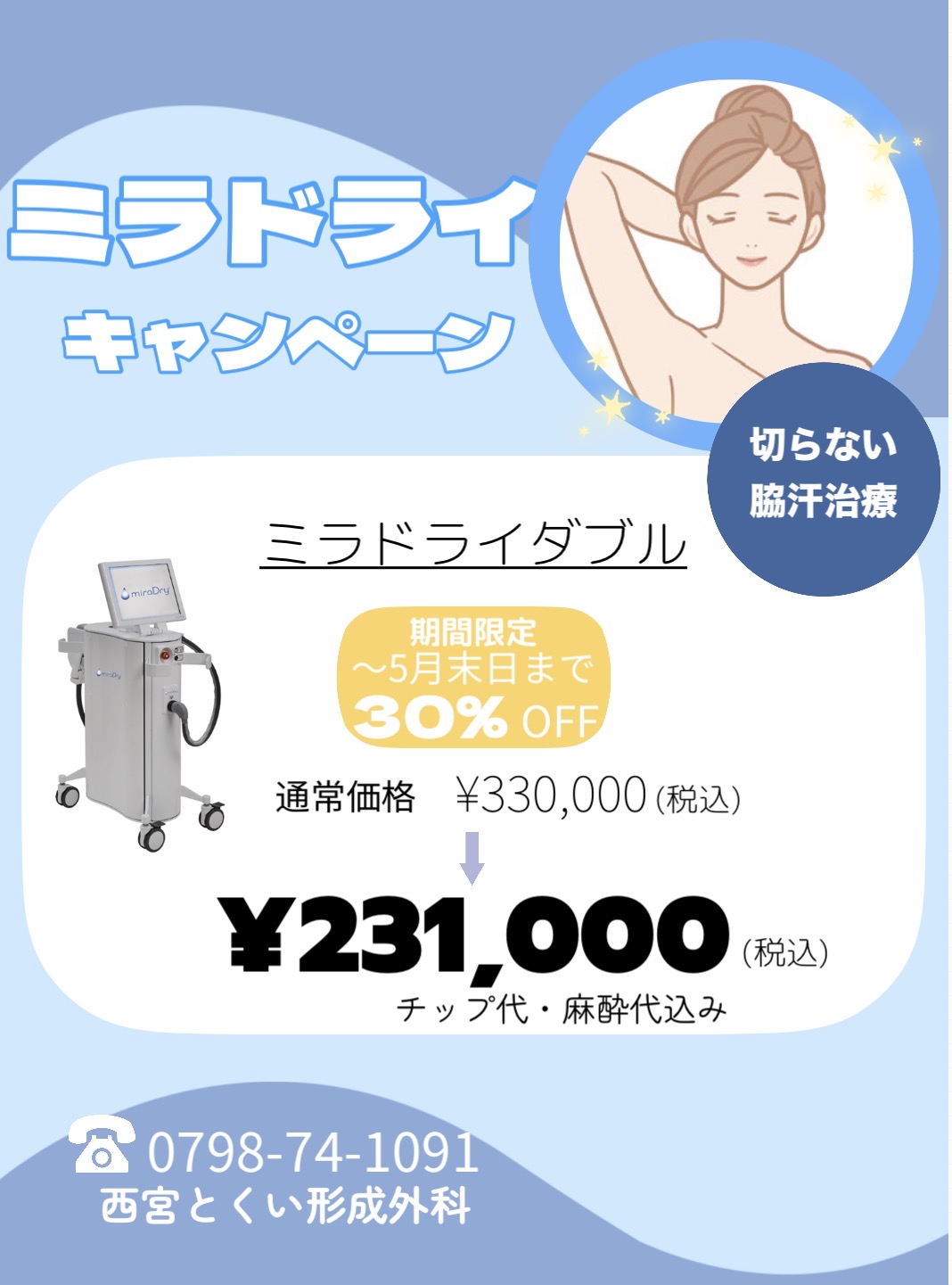 📣ミラドライキャンペーン📣